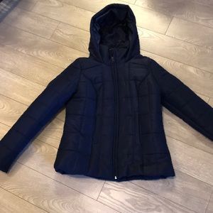 New York & Company Navy Puffy Jacket